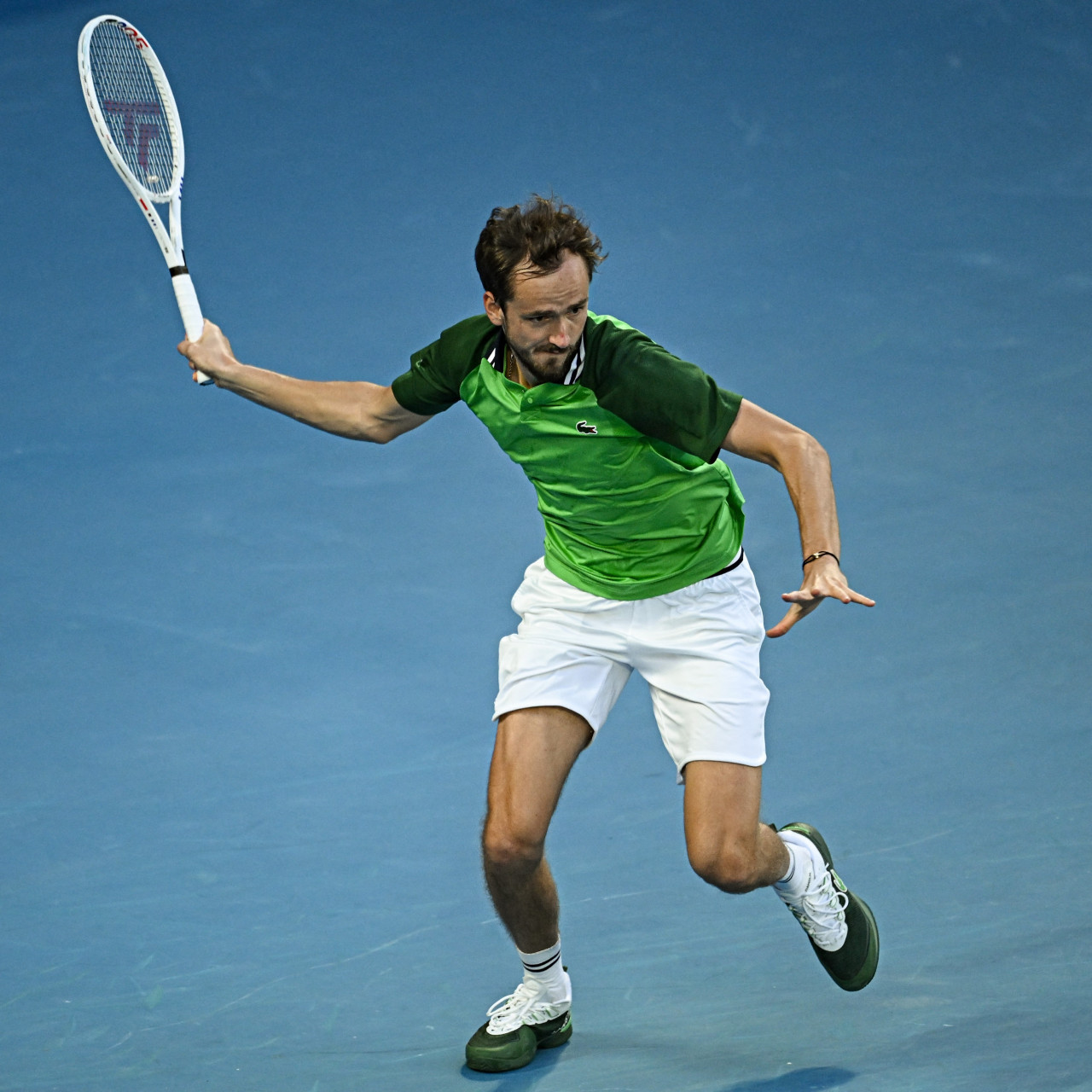 关于澳网险胜温网，梅德韦杰夫高光表现的信息